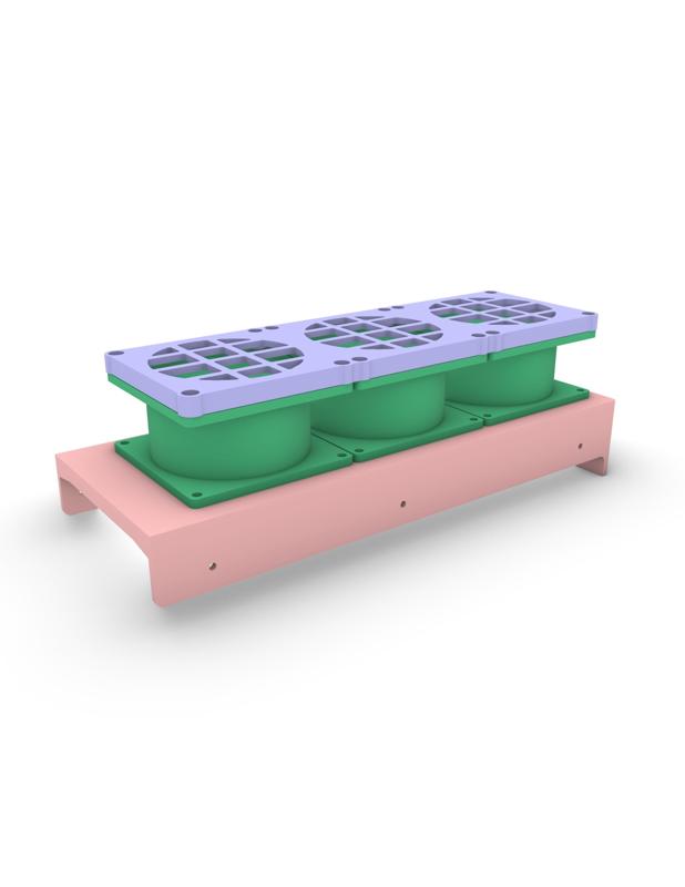 NVIDIA TESLA K80  - FULL AND PARTIAL COVER - 80MM FAN - COOLING SYSTEM