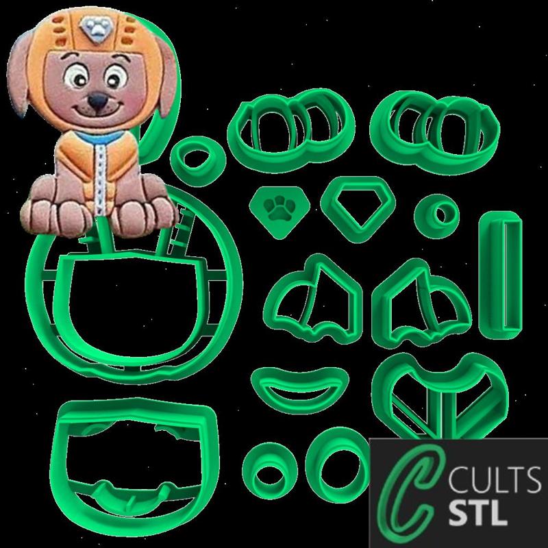 CORTADOR - ZUMA - PATRULHA CANINA - 8cm