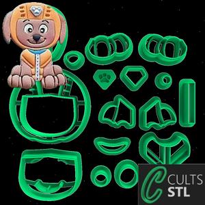 CORTADOR - ZUMA - PATRULHA CANINA - 8cm