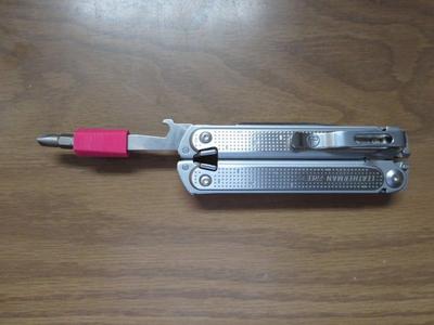 Leatherman FREE P2/P4 Hex 1/4" Socket Adapter