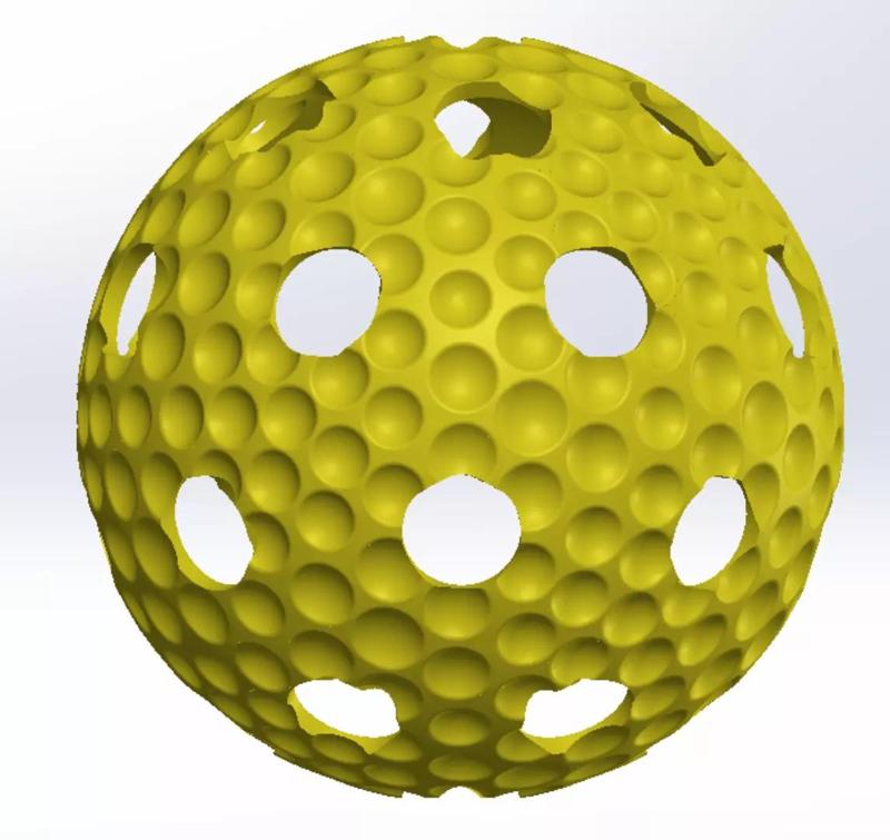 Dimpled Pickleball
