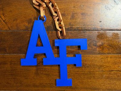 Air Force Falcons Oversized Necklace Logo