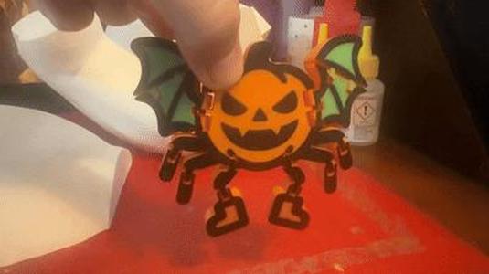 Pumpkin Bat Rattle (AMS)