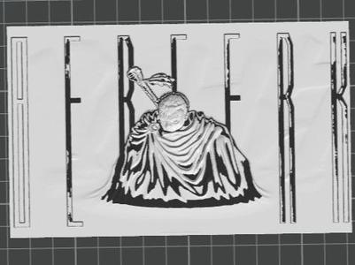 Epic Berserk Bas-relief – Art to Print! 