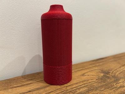 Small modern woven vase 12cm