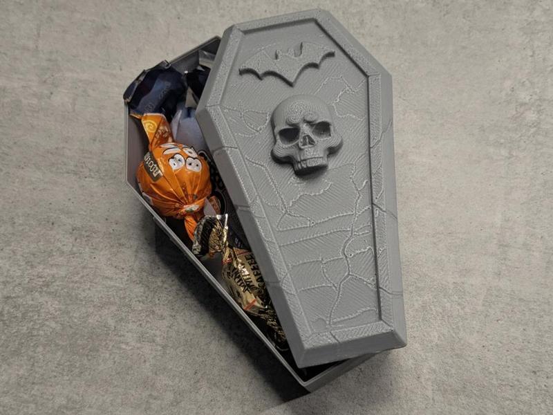 Halloween Coffin Candy Box