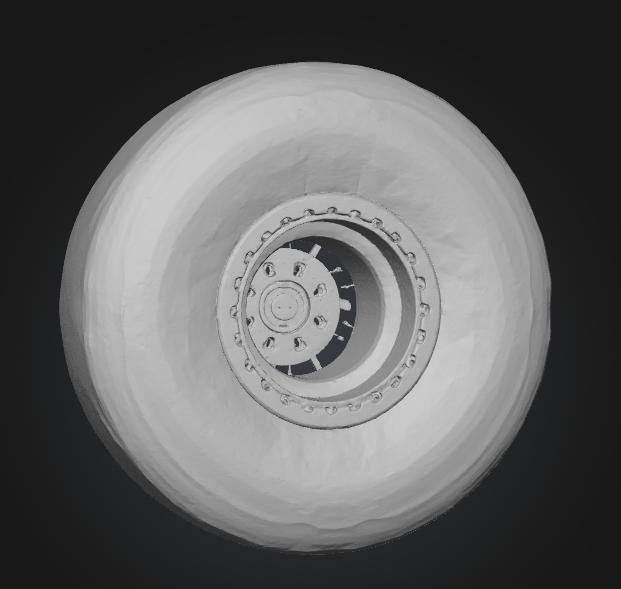 Top Fuel Dragster Rear Tire Version 1