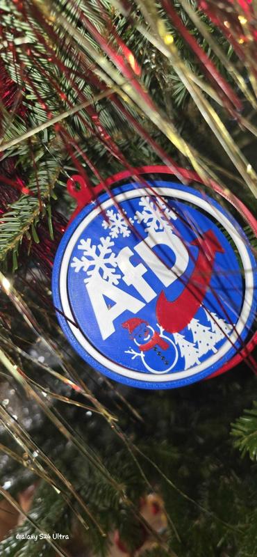 Unique AfD Christmas tree ornament