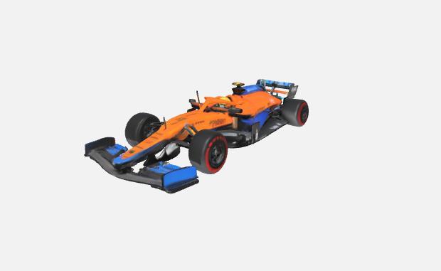 McLaren MCL35 - McLaren F1 Team - 2020