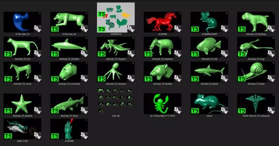 Customizable animal detail collection using Tslpines and SubD