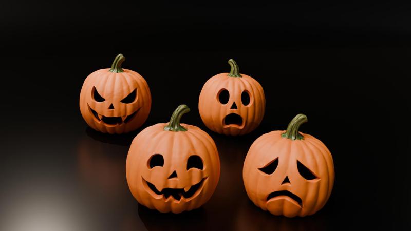 Halloween Pumpkin Faces