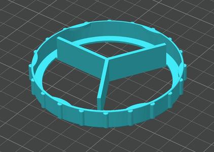 Bonne Maman Lid with Dividers (⅓)