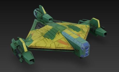 Justifier Cad Bane (x-wing scale)