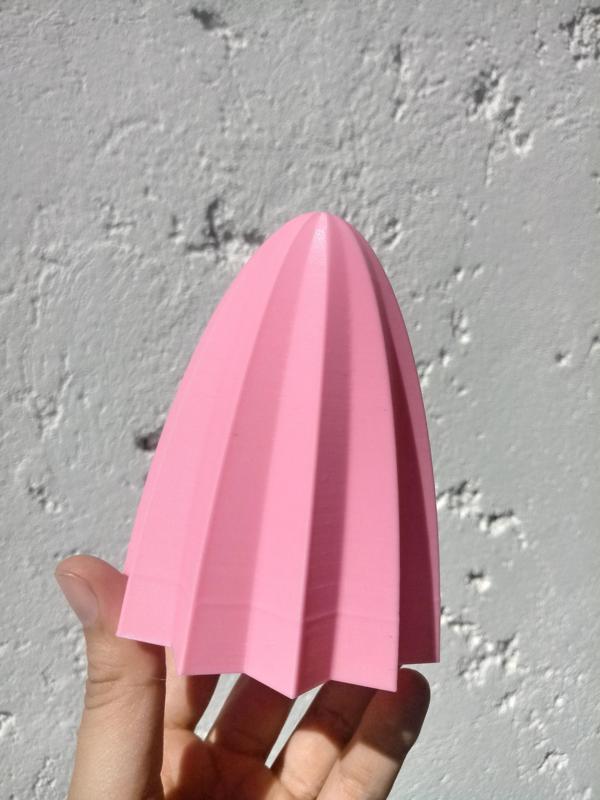 Dress mold for cold porcelain