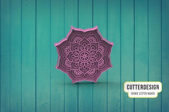 Mandala Cookie cutter