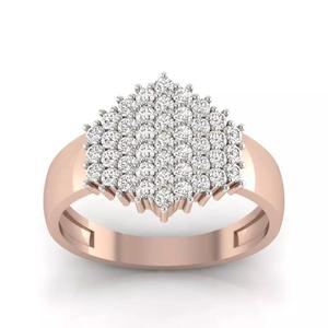Women engagement solitaire ring  3D print model