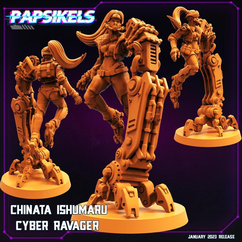 CHINATA ISHUMARU CYBER RAVAGER