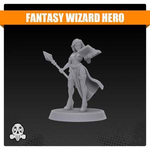 Character - Human Wizard Hero