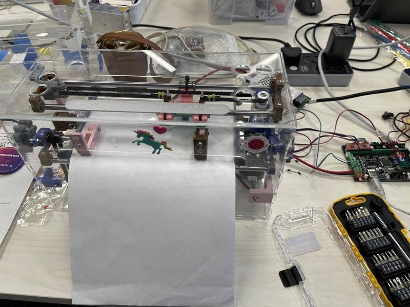 BrailleRap Braille Embosser