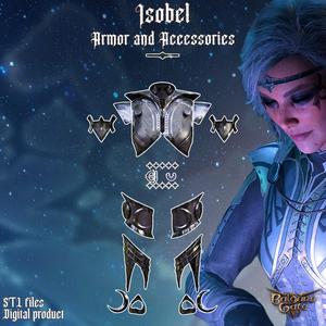 Isobel Fantasy Armor and Accessories Baldurs Gate 3