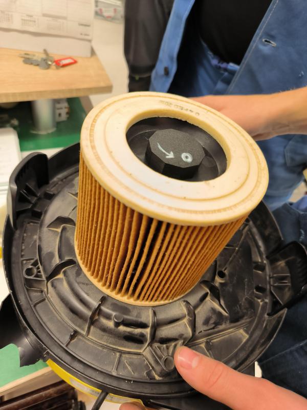 KARCHER WD 3 filter lock