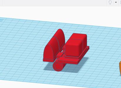 BRUTE Trash Can lid hinge
