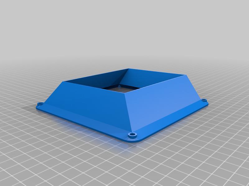 Fractal Ridge 140mm fan shroud for deshrouded GPU