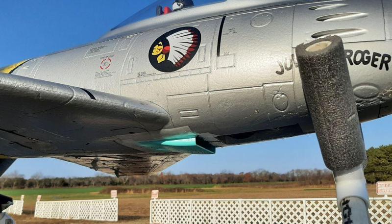 Freewing F-86 80mm Ram air Cheater scoop