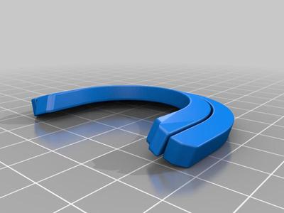Conductive filament for led diode
