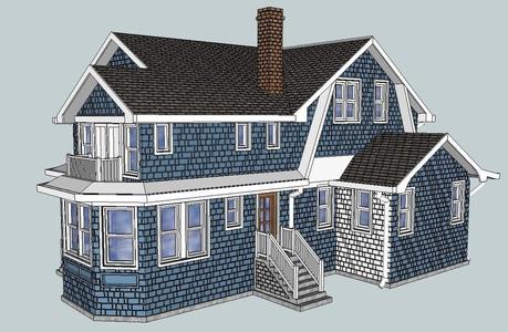 HO Scale the Troast House