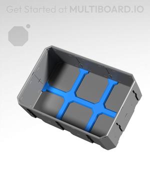 3x2 - Multibin Insert Panel