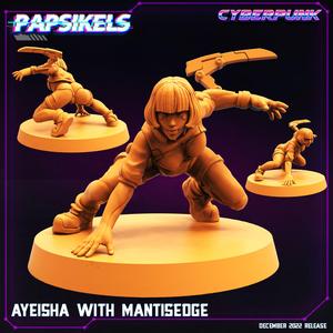 AYEISHA WITH MANTISEDGE