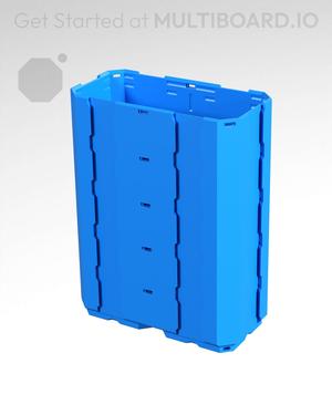 2x1x2.5 - Full Multipoint Rail - Multibin Shell