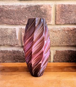 Swirling Leaves Vase