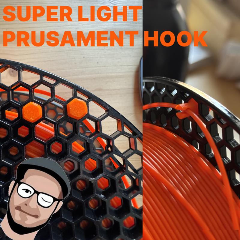 Filament Clip - super lightweight prusament