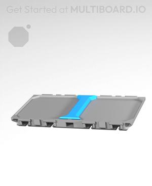 2x1 - Multibin Insert Panel - Surface Adapter