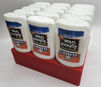 glue bottle inverted storage