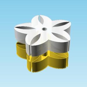 Flower008, nestable box (v2)