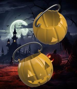 Halloween Pumpkin Basket