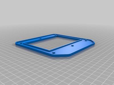Mold gasket for diesel heater mounting flange