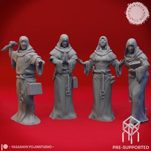 Cultists - Tabletop Miniatures (Pre-Supported)
