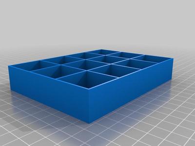 28mm Miniature (25mm Round base) Organizer tray