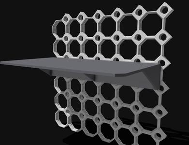 Multiboard raw 6x3 shelve