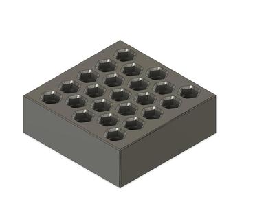 Bauhaus tray bits holder