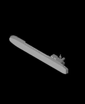 1/700 Scale USNS Henry J. Kaiser class oiler T-AO-187.stl