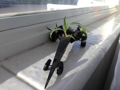 MyMiniFactory Contest Theme 4: Pots & Planters: Dragster Engine Potter