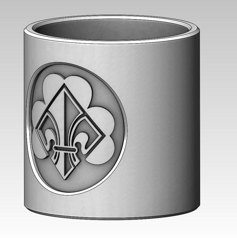 BdP Halstuchknoten/Neckerchief knot