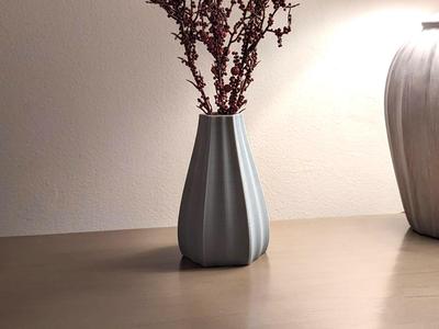 Fluted Vase