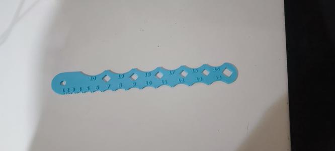 Thicker Radius Gauge 1-20mm