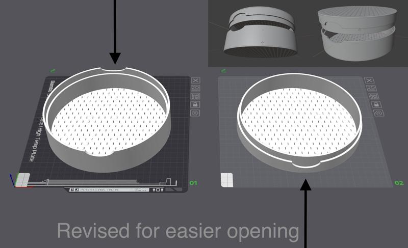 Spool Silica Gel Desiccant Drier v2 (easier opening)